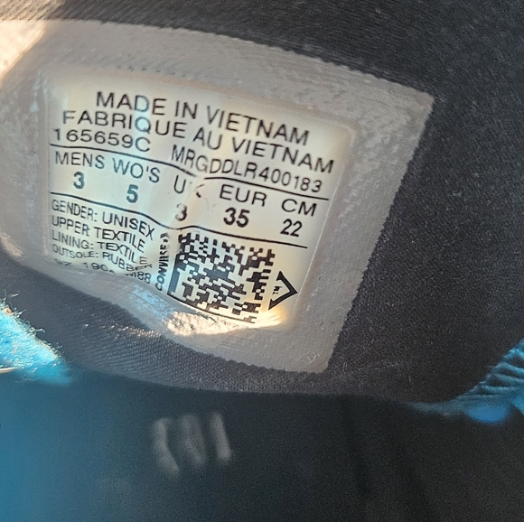 Converse & OPI Collab Hi Top Sneakers Size Womens 5 - Picture 5 of 6